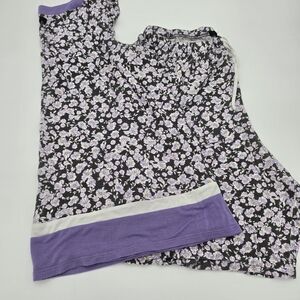 Simply Vera Wang Pajamas Set Shorts Large Tank Shorties Rayon Blend Knit Cool